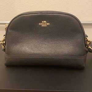 Black coach crossbody